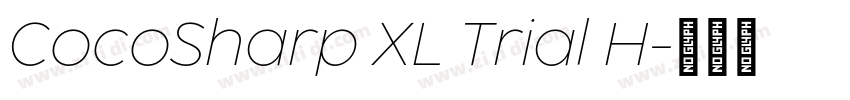 CocoSharp XL Trial H字体转换
